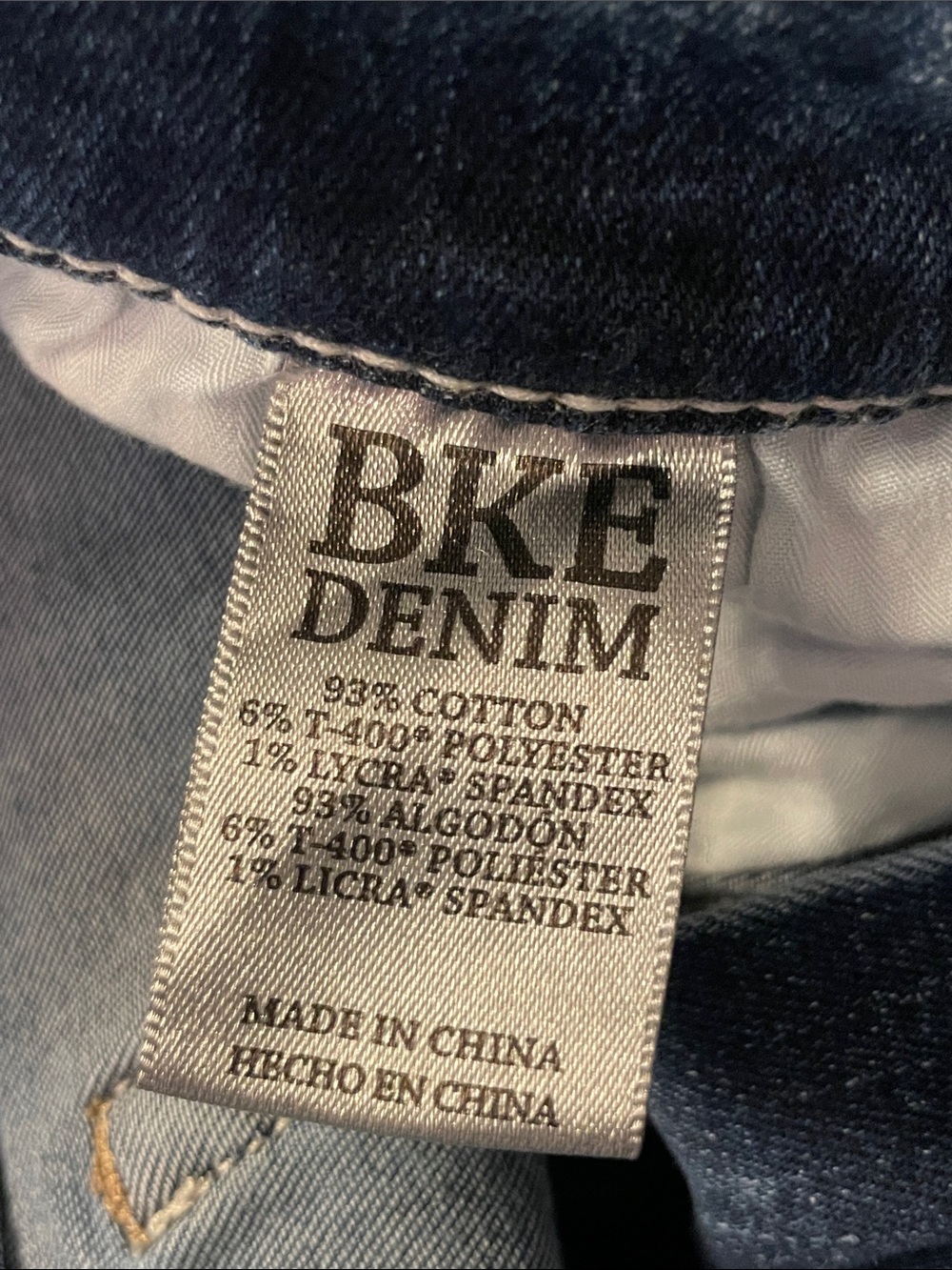 NWOT BKE Men's Faded Blue Straight Jeans 32x30 - Picture 7 of 7